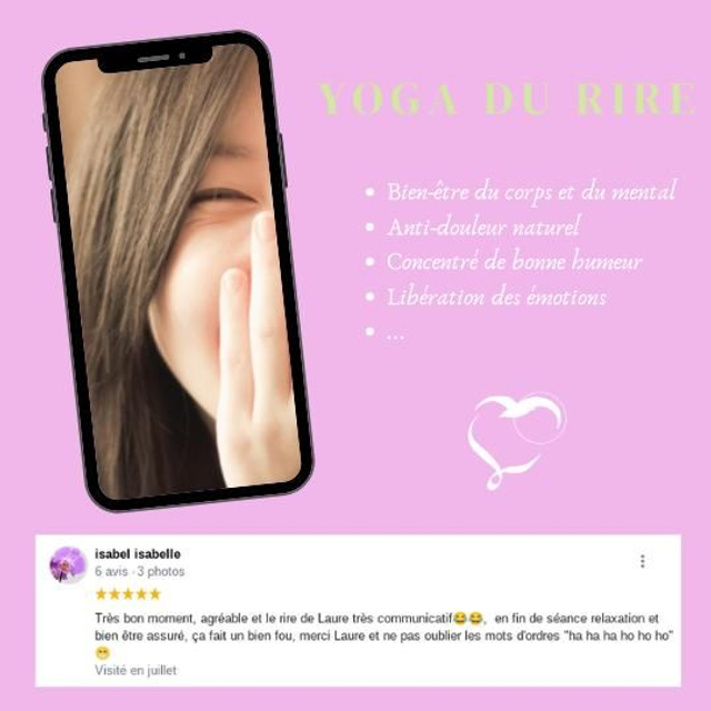 Yoga du rire 30 min en ligne