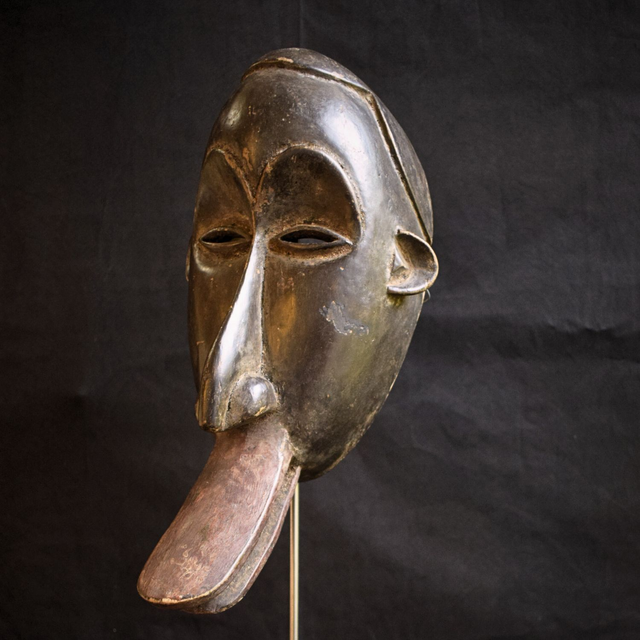 African mask - origin unknown 