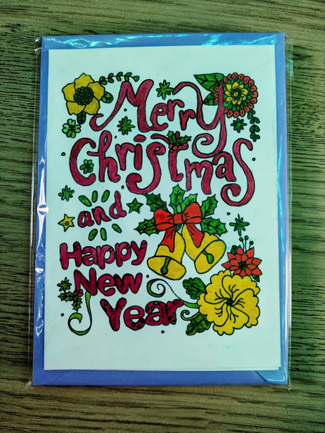 Hand-Drawn/ Painted Xmas Cards