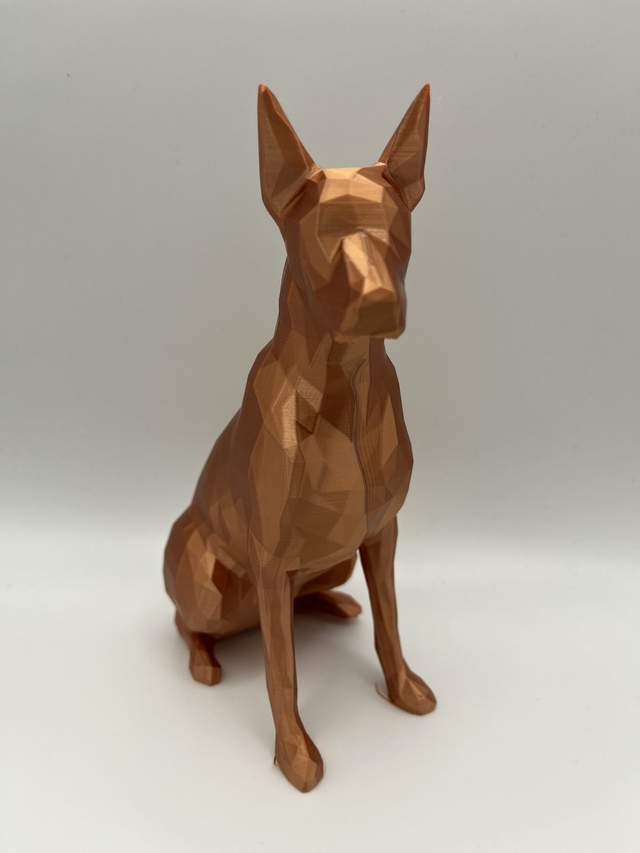 Doberman - Poly Statue