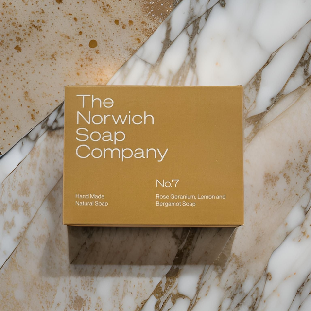 No.07 Rose Geranium, Lemon and Bergamot Soap Bar