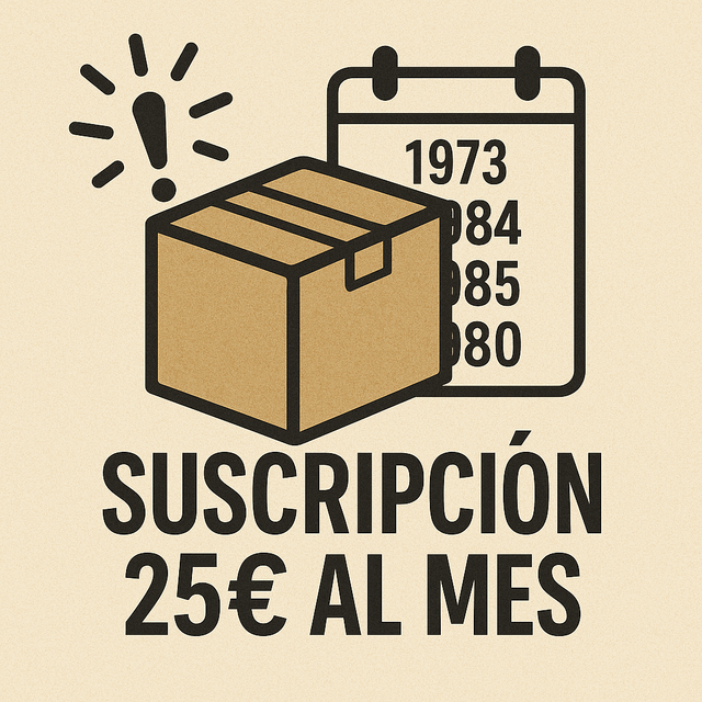 Suscripción de tu año de nacimiento 25€