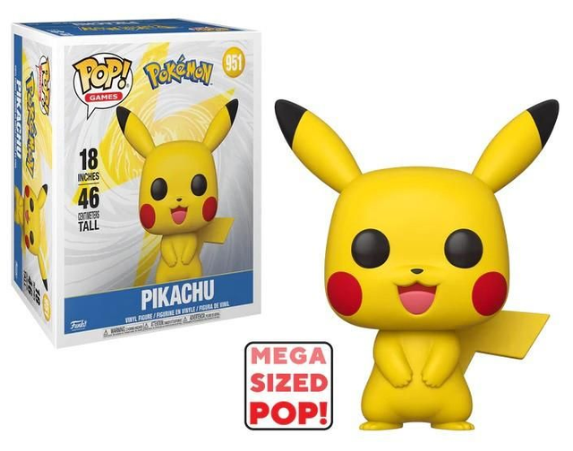 Pikachu Mega Funko pop 46cm