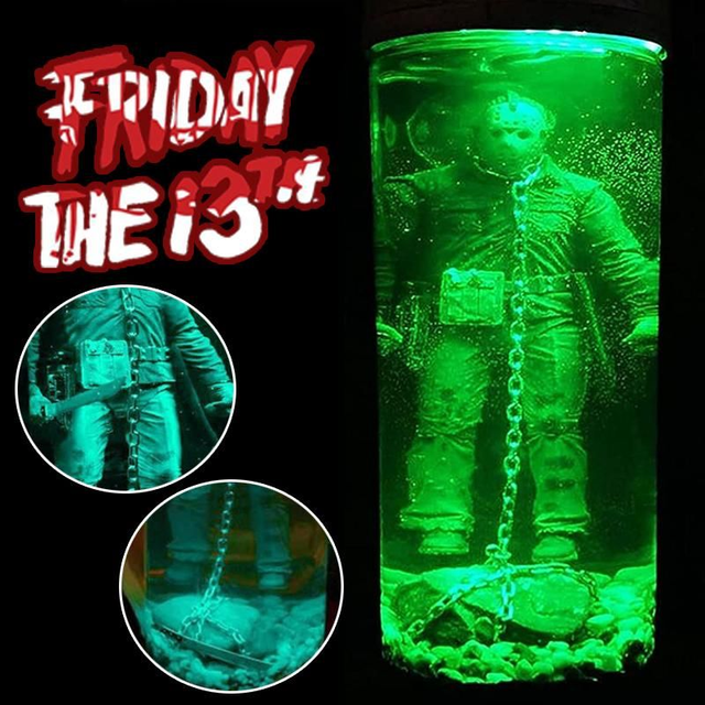 Lampara de Luz Tenue Jason Voorhees 18X8,8cm aprox