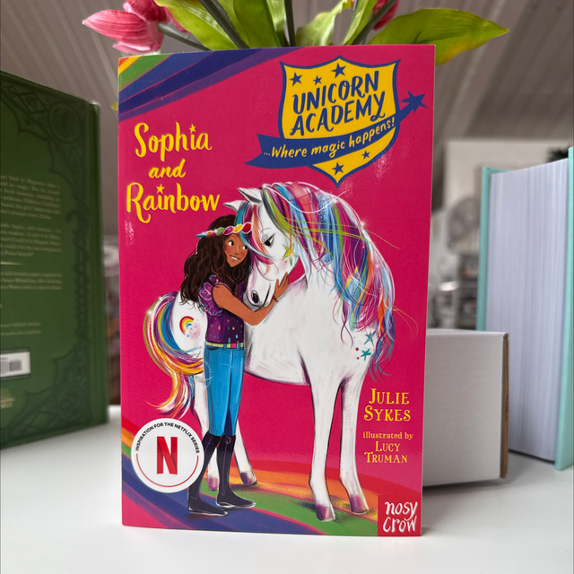 Sophia and rainbow 