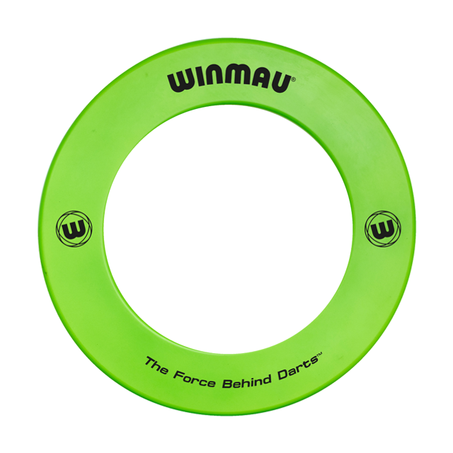 WINMAU PROFESSIONAL GREEN PRINTED LOGO DARTBOARD SURROUND