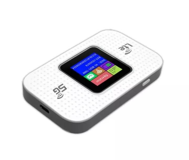 Router 4G  Scheda Sim Modem Portatile WiFi 150Mbps,  WiFi 3000mah con Batteria