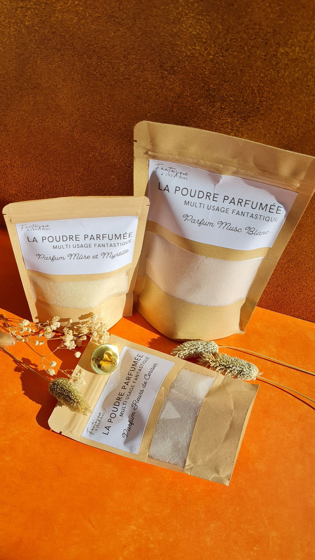 🧼 LES POUDRES PARFUMÉES – Le multi-usage FANTASTIQUE 🌟200g