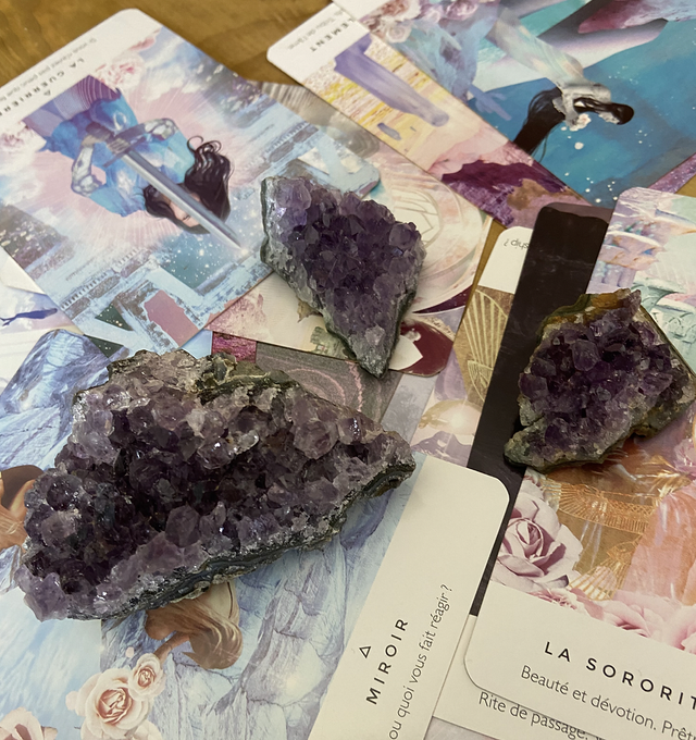 Géode Améthyste - Sagesse