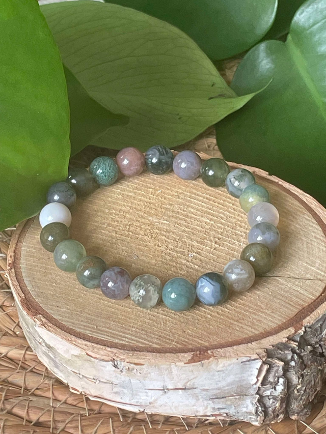Bracelet agate indienne