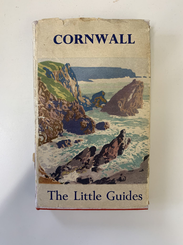 Cornwall Little Guides Book with Folding Map