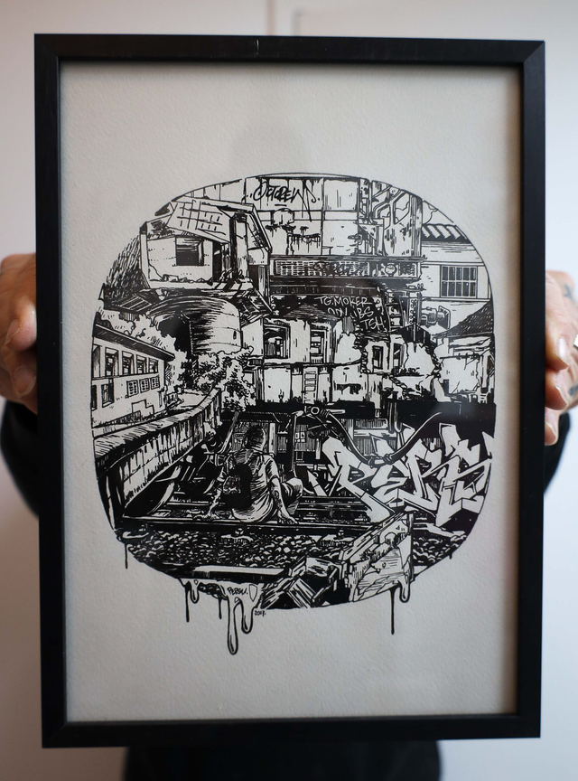 Dessin original - En Rôdage