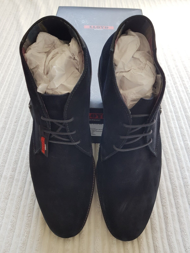 Chaussures daim homme Lloyd Lenard bleu marine