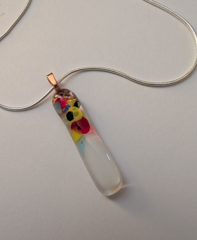 Fused Glass Necklace