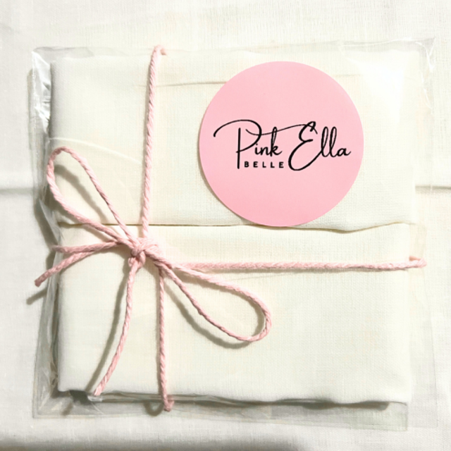 Muslin Facial Cloths - 2 Pack - 100% Organic Cotton