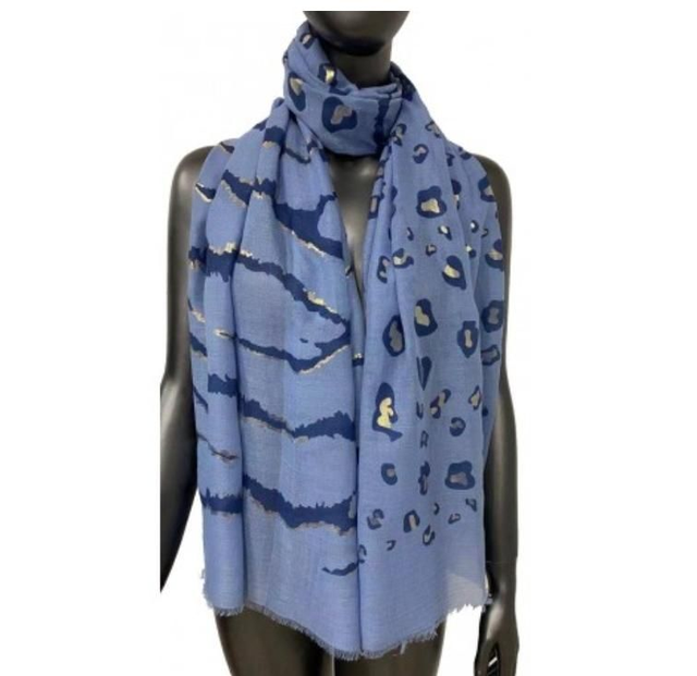 Zèbre Et Léopard Avec Doré 