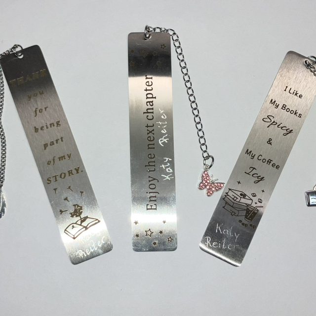 Lesezeichen Metall/Holz/Acryl