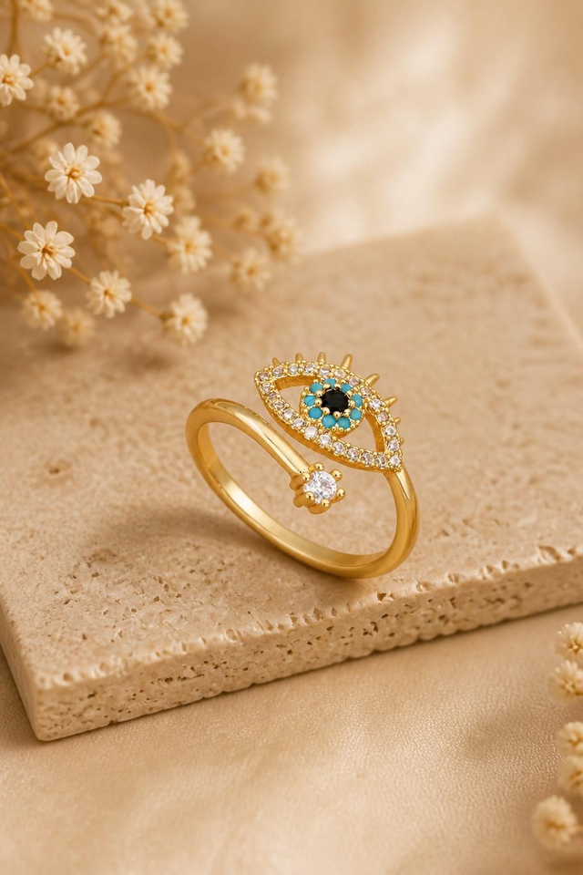 Bague Amulette Talisman Ajustable ouverte ki