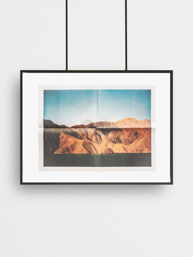 Soft dyed heavy giants (1), 62 x 47 cm Offsetdruck auf Zeitungspapier