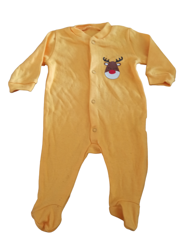 Grenouillère jaune 0-3 mois (Necix's)