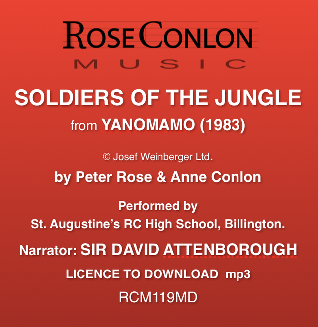 SOLDIERS OF THE JUNGLE RCM119MD (mp3) from Yanomamo 1983  ( Rose/Conlon)