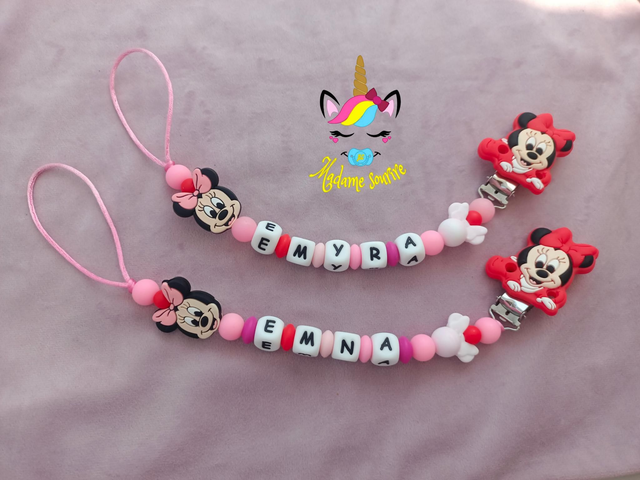 2 Attaches tétines Min