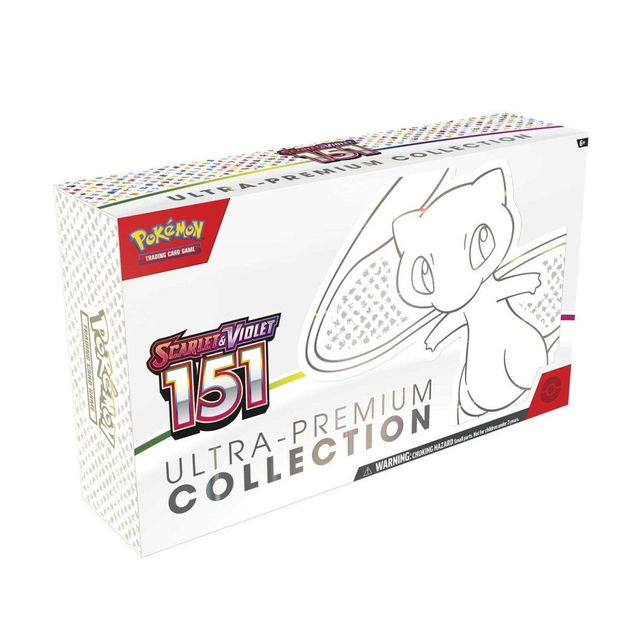 Scarlet & Violet-151 Ultra-Premium Collection Ingles ( ACRILICO INCLUIDO )