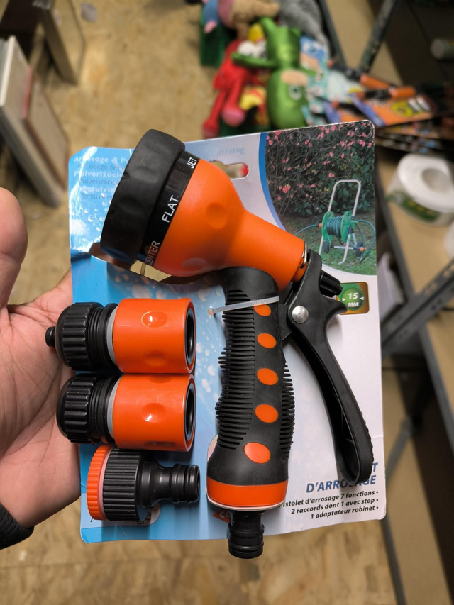 KIT D'ARROSAGE 7 FONCTIONS