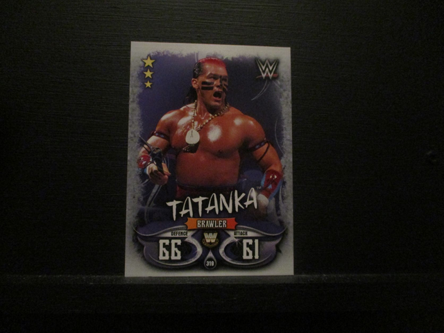 Tatanka - W Legends Slam Attax Live Original Trading Card #319
