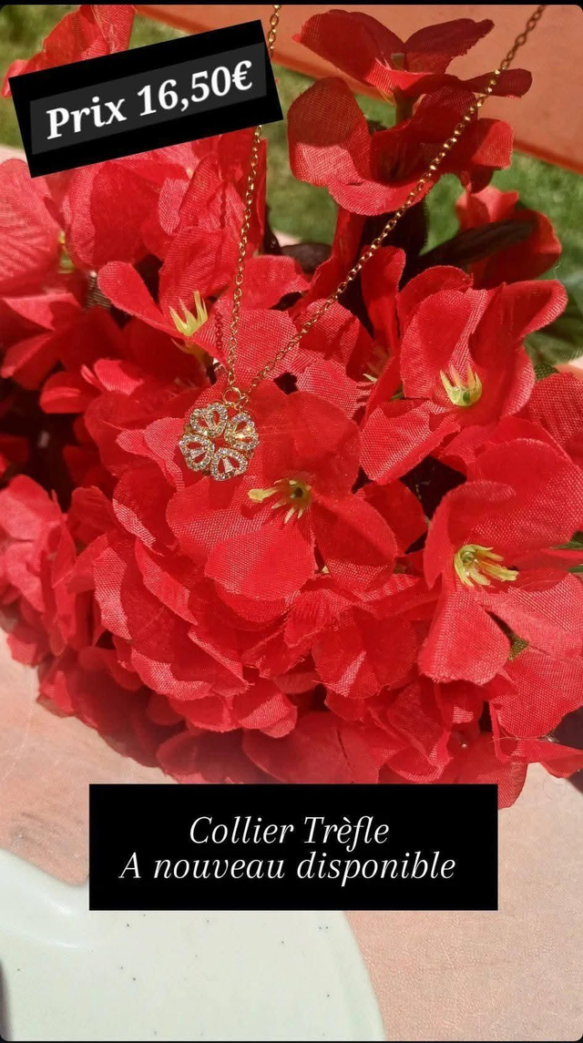 Collier Trèfle 