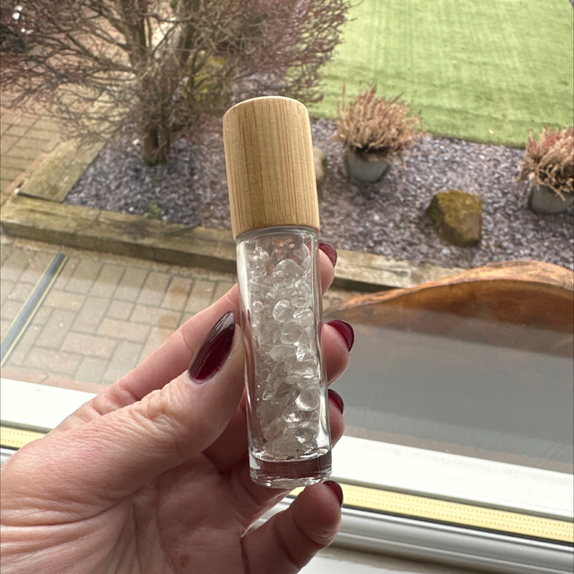 Clear Quartz Rollerball 
