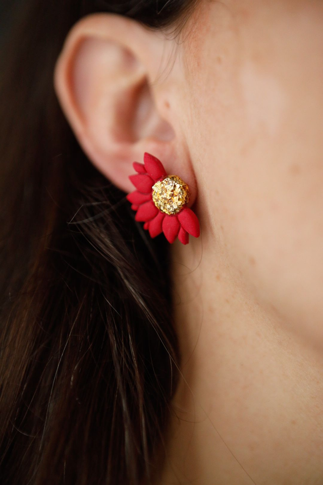 Boucles d'Oreilles Noël Chaleureux