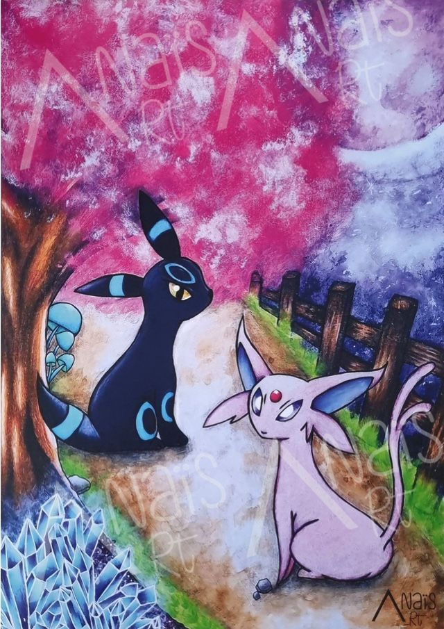 Pokémon | Noctali x Mentali  