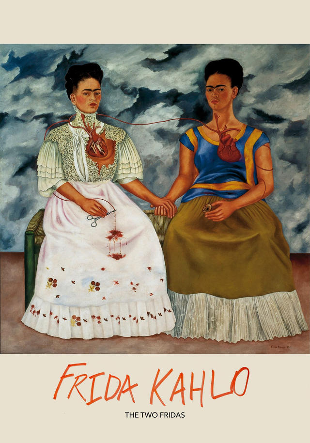 The Two Fridas by Frida Kahlo