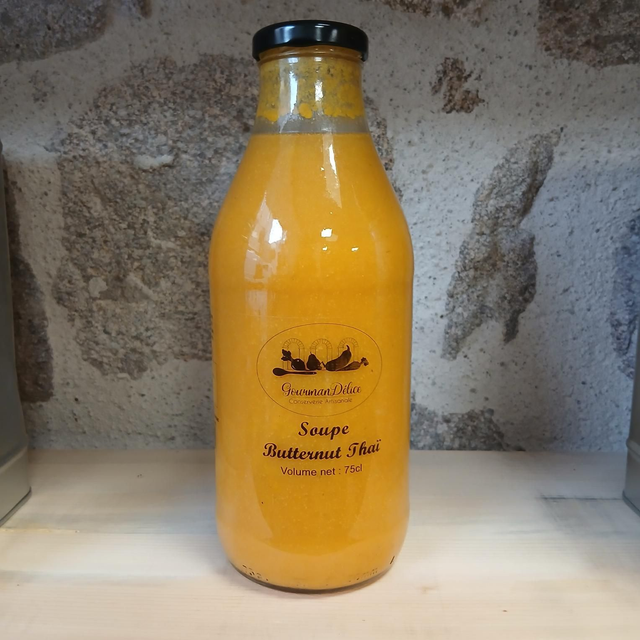 Soupe butternut Thaïlande 75 cl Haute Loire 
