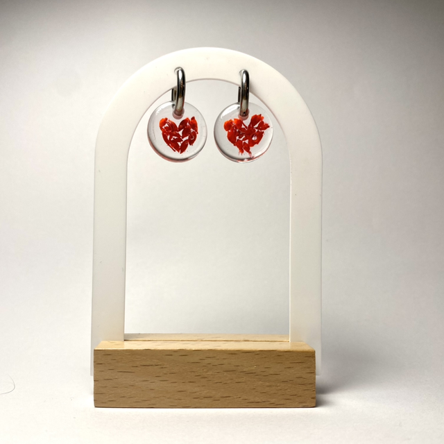 Boucles d'oreilles Je t'aime 