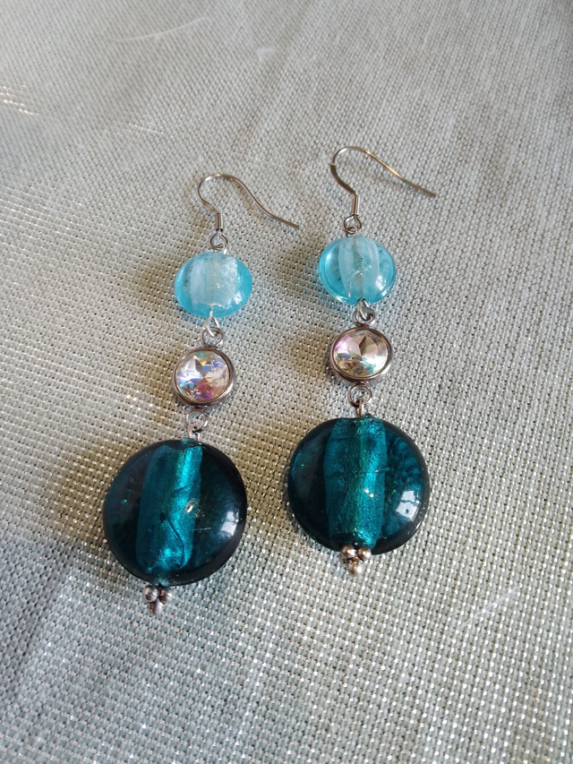 Boucles d&#039;oreilles - BLEUETS
