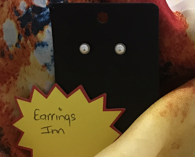 Children-Adult Studs -Pearl- CASEPL-1