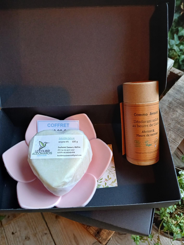 Coffret savon déodorant (au choix)