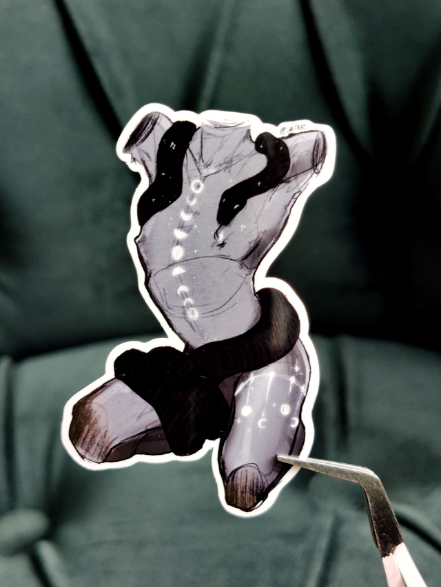Snake Embrace Waterproof sticker