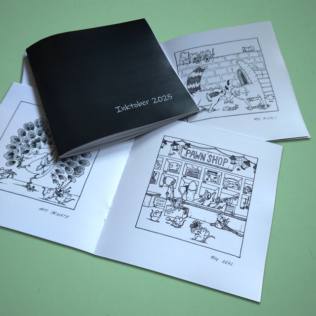 Booklet "Inktober 2025"
