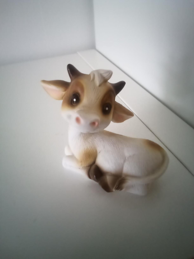 Vache couché 