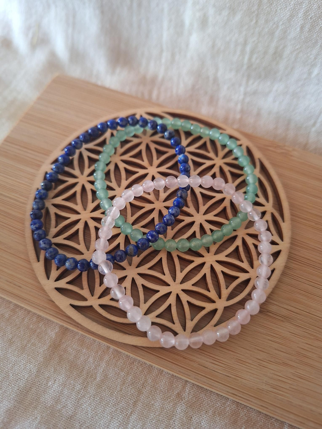 Bracelet Simple 17cm (perles 4mm)