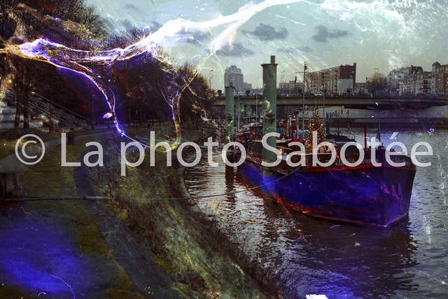 création, photographie expérimental : "seine-Paris" : Une Maison