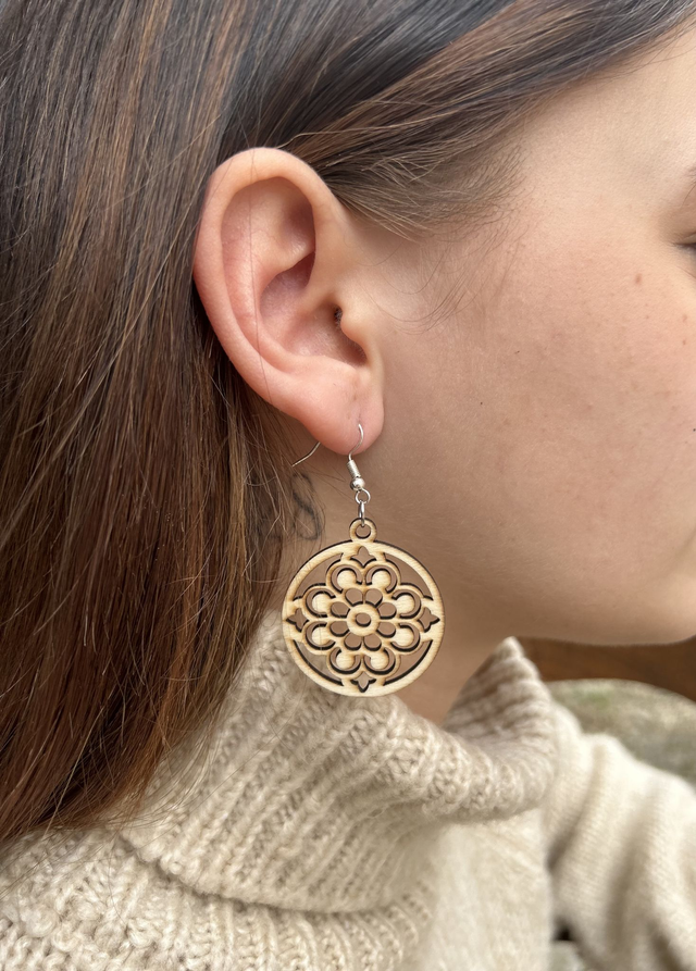 Boucles d'oreilles collection rondes - Modèle 8