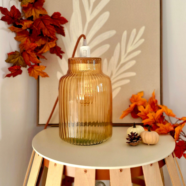 Lampe CAN'LÉ orange