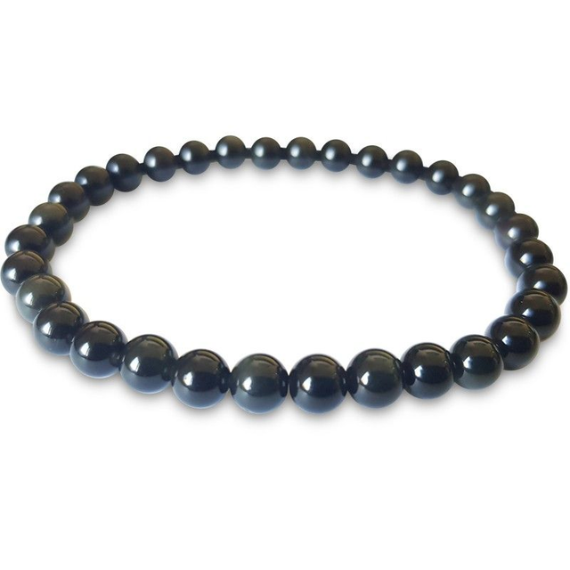 Bracelet Obsidienne Œil Céleste 6 mm