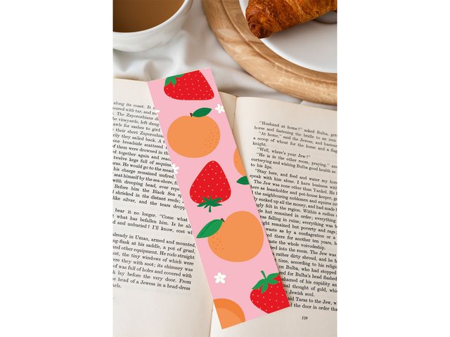 Dose de couleur - Fruits Marque-page