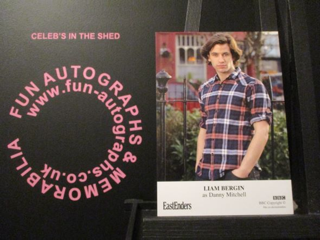 Liam Bergin (Danny Mitchell) Original EastEnders Cast Card