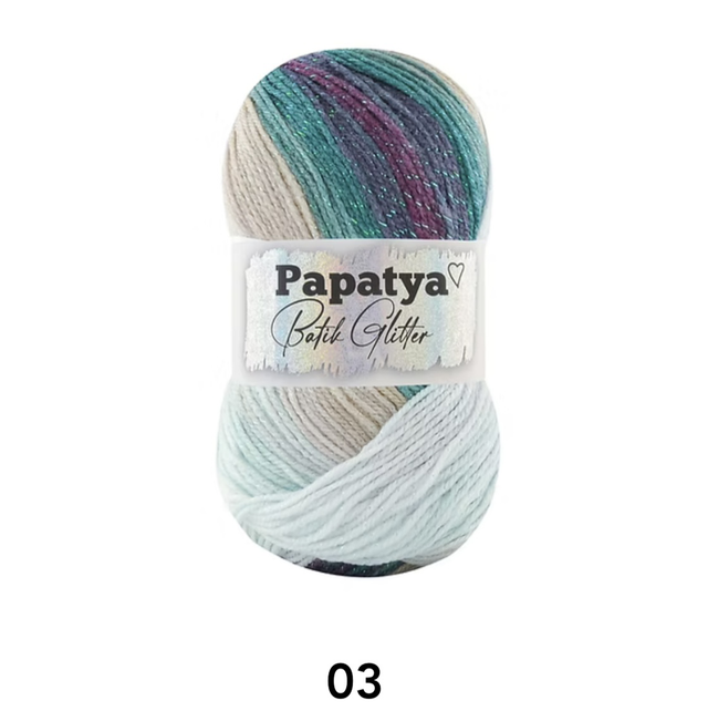 Papatya Batik Glitter 03